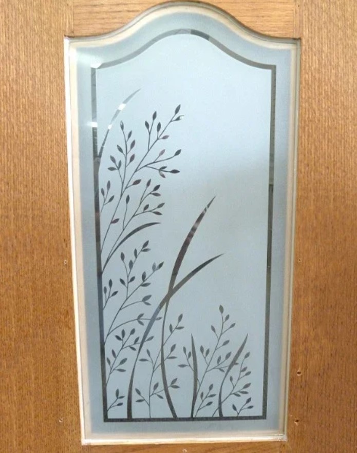 Etched & Sandblast Glass, Dubai – 6 mm Decorative Frosted Glass Panels for Doors, Showers, Mirrors & Partitions by INFOCUS Glass & Aluminium Works, UAE